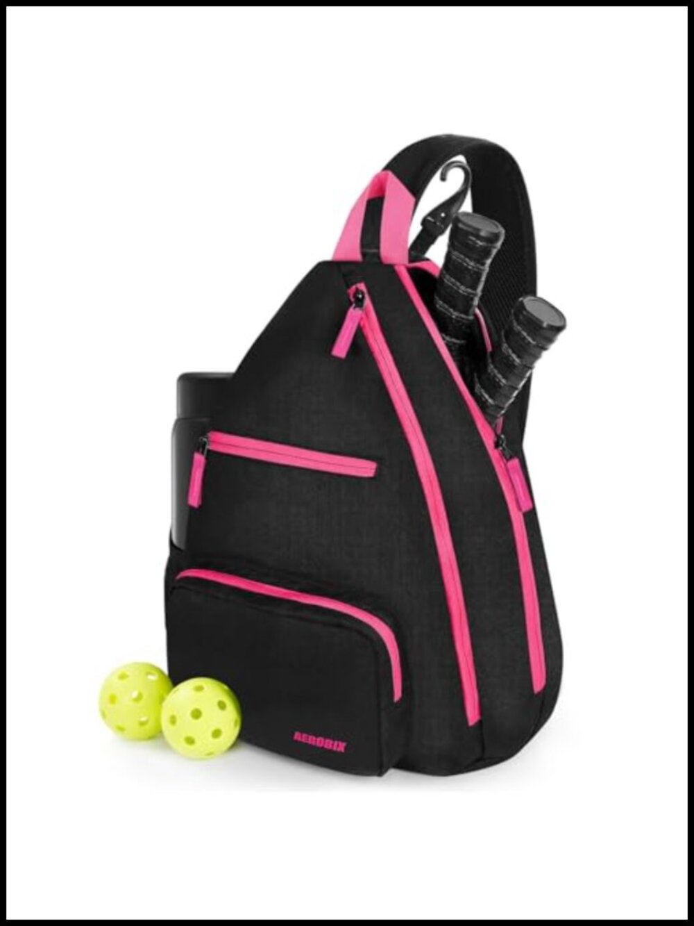 Large Capacity Pickleball Backpack with Padded Paddle Pocket